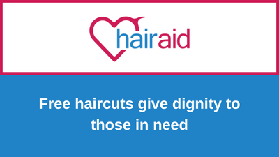 Free haircuts give dignity to those in need