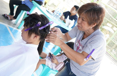 Hair-cutting workshop empowers communities